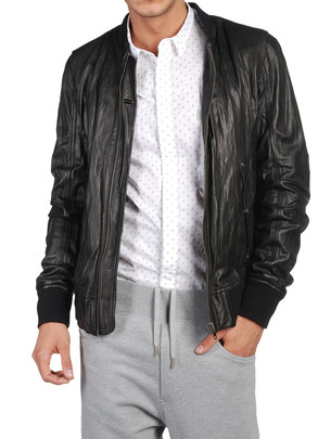 Diesel Vestes - Veste de cuir